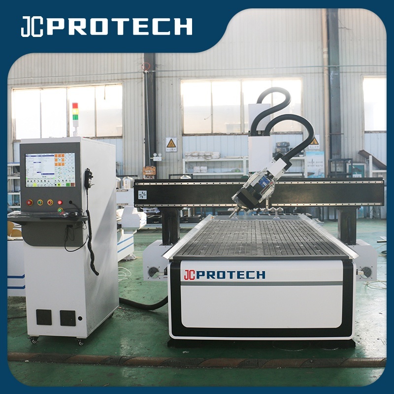 4 Axis Cnc Router ATC Machine with Spindle Swing Function